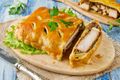 Turkey, Cranberry and Cheese Wellington