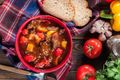 Beef and Capsicum Goulash