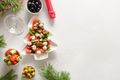 Caprese Salad Christmas Tree