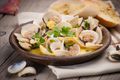 Clams in White Wine with Jamon