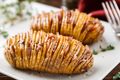 Hasselback Crispy Potato and Bacon Bites