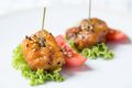 Crispy Festive Chicken Canape
