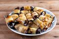 Halloumi and Aubergine ‘Pigs in Blankets’