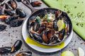 Mussels Poulette
