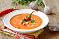 Turkish Tomato, Harissa and Orzo Soup