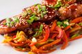 Chicken Teriyaki with Stir-Fry Capsicum