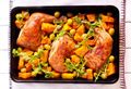 Chicken, Squash and Walnut Traybake
