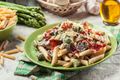 Penne with Chicken and Asparagus