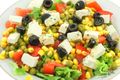 Feta, Lime and Sweetcorn Salad
