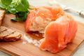 Prawn and Smoked Salmon Parcels