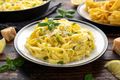 Basil, Lemon and Chicken Tagliatelle