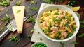 Asparagus, Tuna and Smashed Peas Pasta