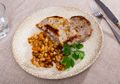 Paprika Pork Chop with Romanian Smoky Beans