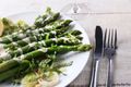 Asparagus with Preserved Lemon and Goat’s Cheese
