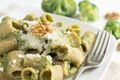Chargrilled Broccoli and Walnut Pasta