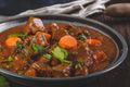 Lamb, Mushroom and Vegemite Stew