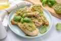 Chicken Thigh and Pesto One Pot Wonder