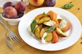 Ricotta Salad with Peach, Pistachio and Melon