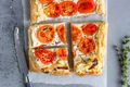 Easy Tomato and Camembert Tart