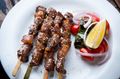 Lamb Skewers with Anchovy Marinade