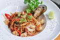 Tomato and Clam Spaghetti