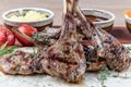 Lamb Chops with Rosemary and Garlic Butter