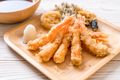 Tempura Prawns with Sesame Soy Dipping Sauce