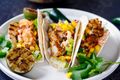 Chilli Lime Fish Tacos with Mango Salsa