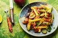 Vietnamese Chicken Salad with Mango Dressing