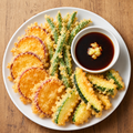 Crispy Vegetable Tempura with Dipping Sauce