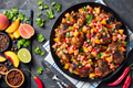 Jerk-Spiced Chicken Thighs with Peach and Guava Salsa