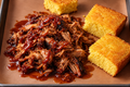 Smoky Barbecue Pulled Pork with Cornbread