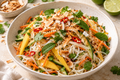 Coconut and Lime Rice Noodle Salad
