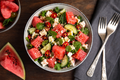 Watermelon, Feta and Chilli Salt Salad