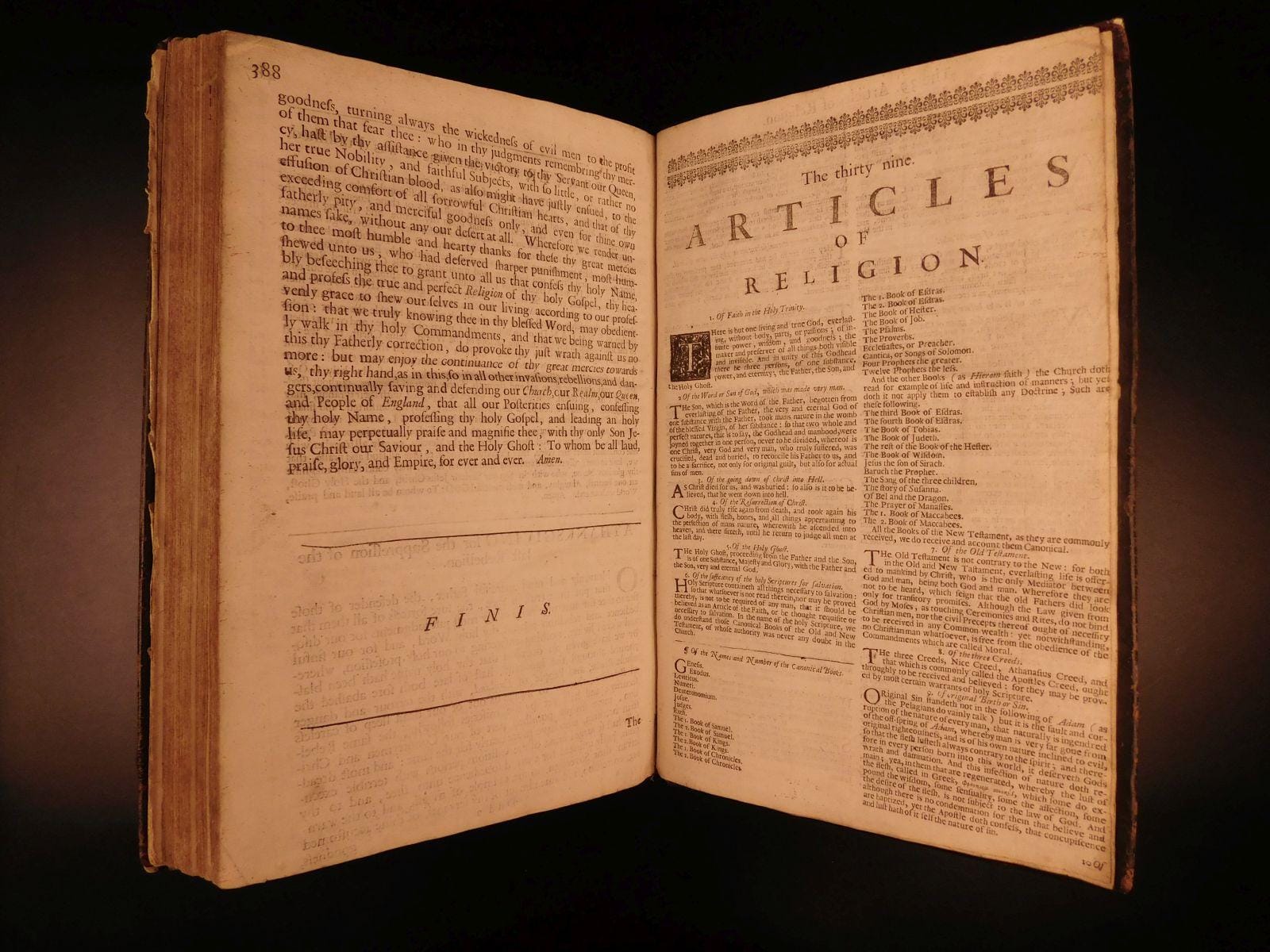 The Thirty-Nine Articles in the Life of the Anglican Church