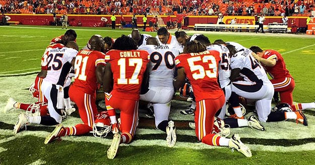 Football and the Political Act of Prayer - Commonplaces