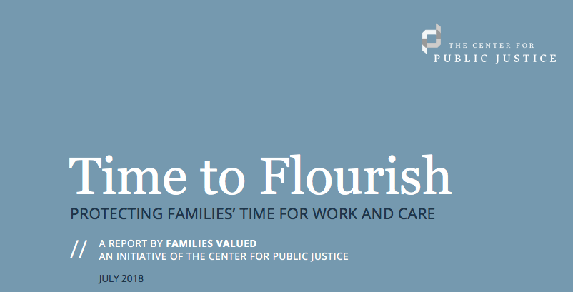 Time to Flourish: On the Center for Public Justice's New Paid Family Leave Report - Mere Orthodoxy | Christianity, Politics, and Culture