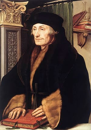 Desiderius Erasmus and “It wasn’t me, it was God”