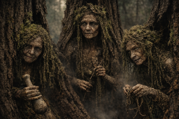 The Three Under the Redwoods