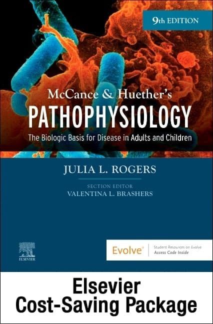 McCance & Huether's Pathophysiology the Biologic Basis. 9th Edition by Julia Rogers | TEST BANK