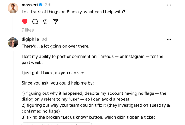 What I learned after Meta's algorithms silenced me, and then Adam Mosseri listened