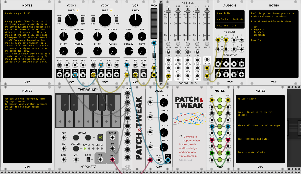 VCV Rack 2 patches Post feature image