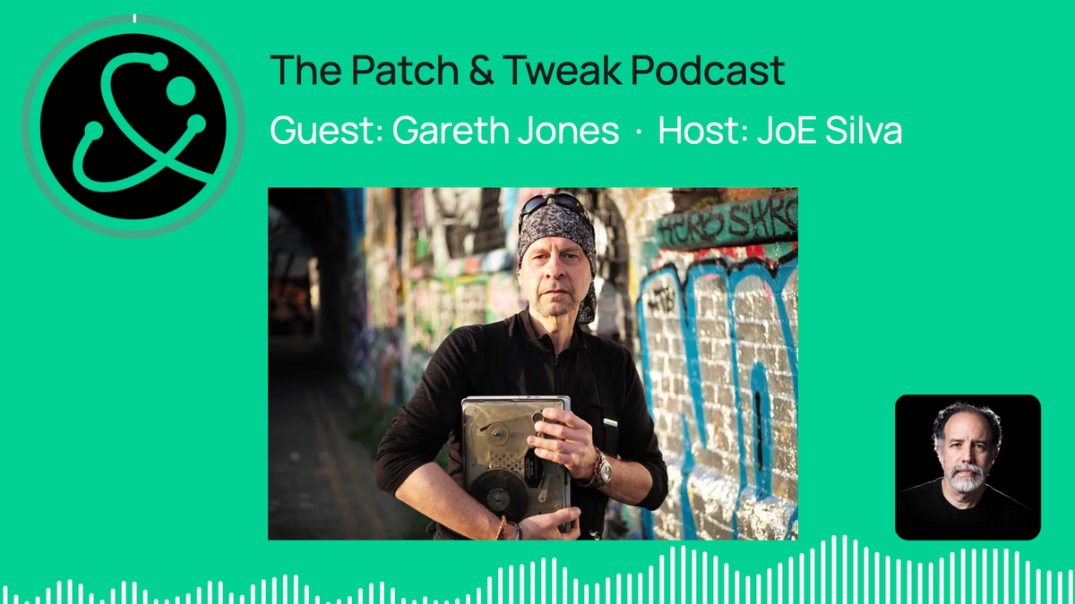 Podcast Episode 1: Gareth Jones – from Depeche Mode to modular explorations Post feature image