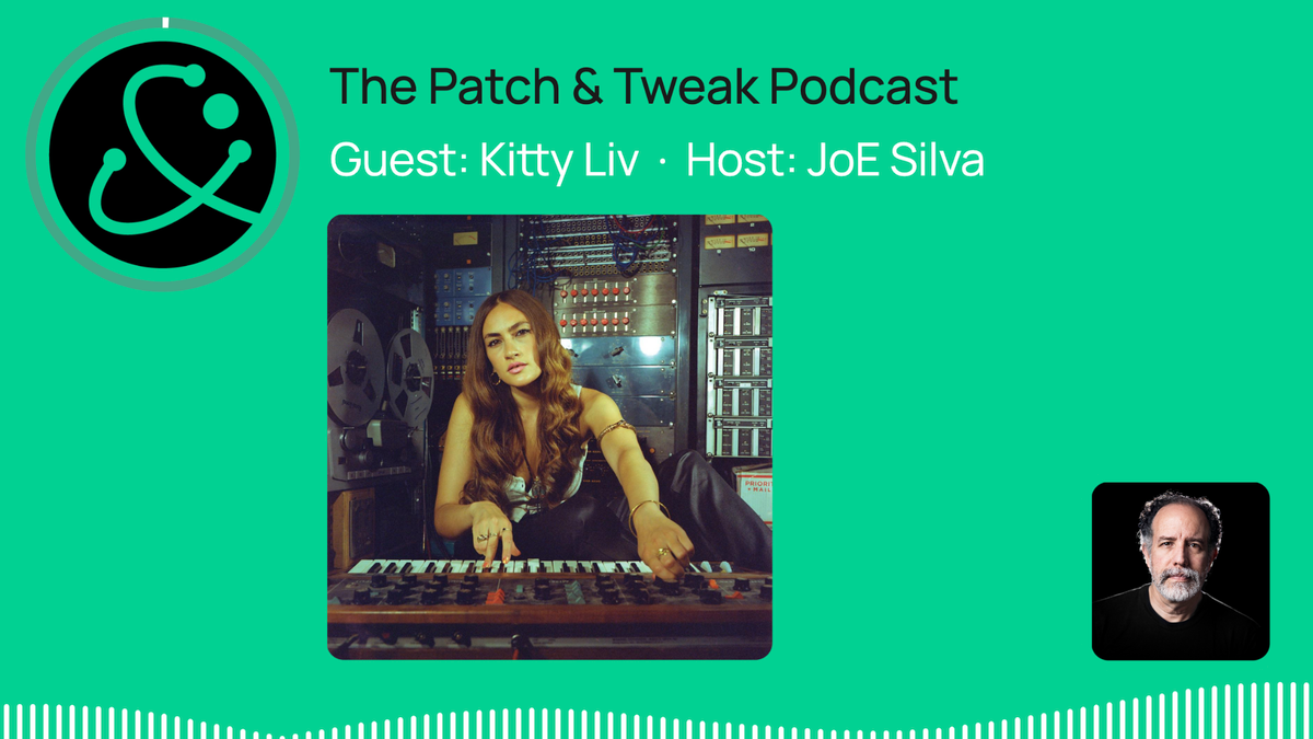 Kitty Liv: Soulful expression with the Minimoog Model D –  Podcast Ep. 2 Post feature image