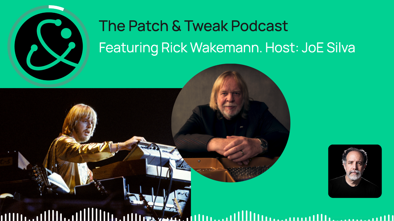 Rick Wakeman on the Patch & Tweak Podcast – Episode 3 feature image