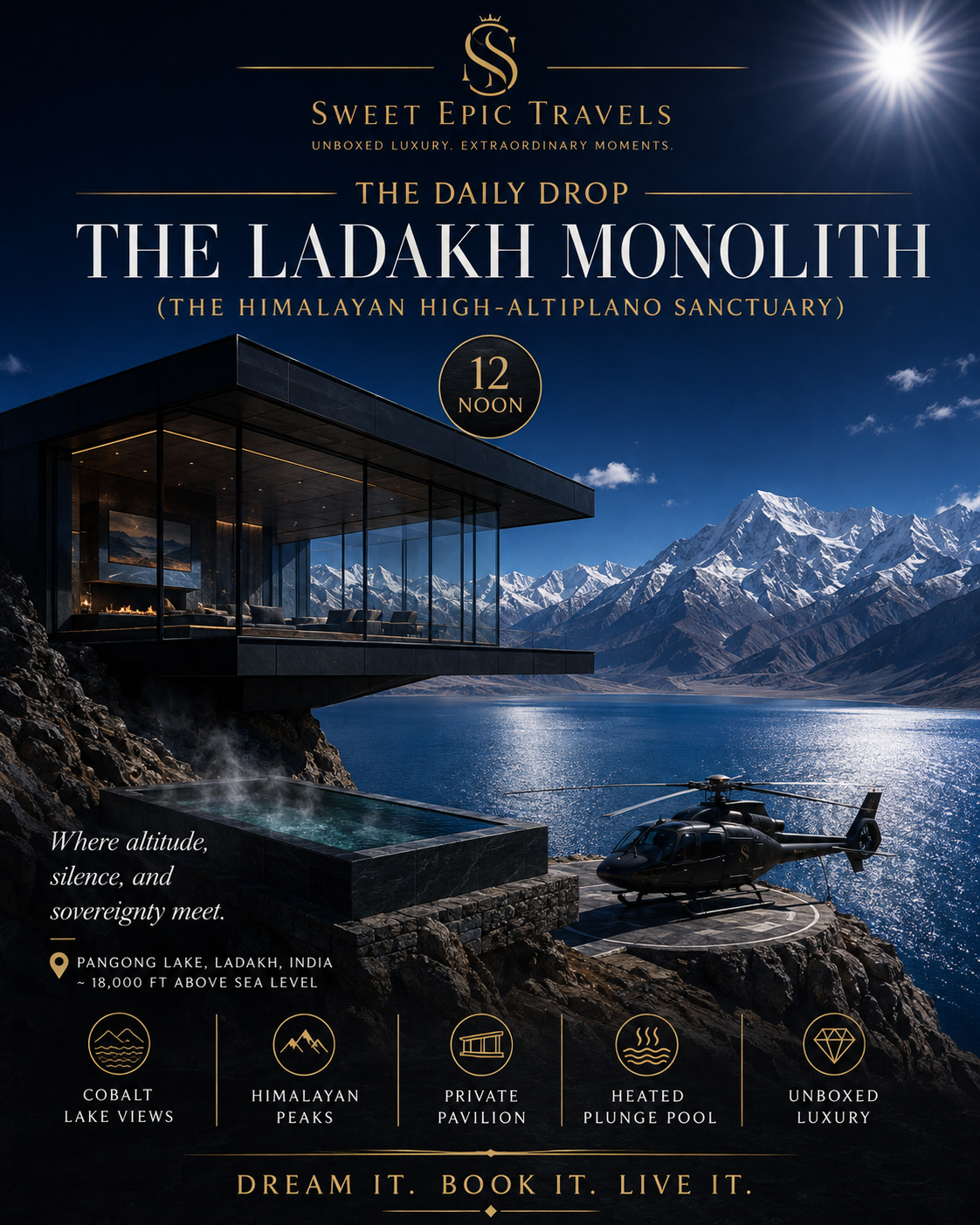 THE DAILY DROP: The Ladakh Monolith (The Himalayan High-Altiplano Sanctuary)