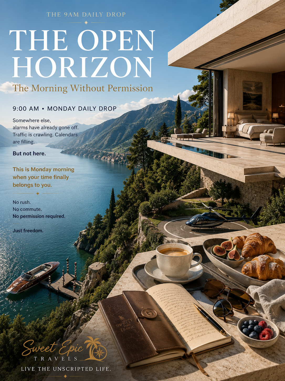 THE DAILY DROP: The Open Horizon (The Morning Without Permission)