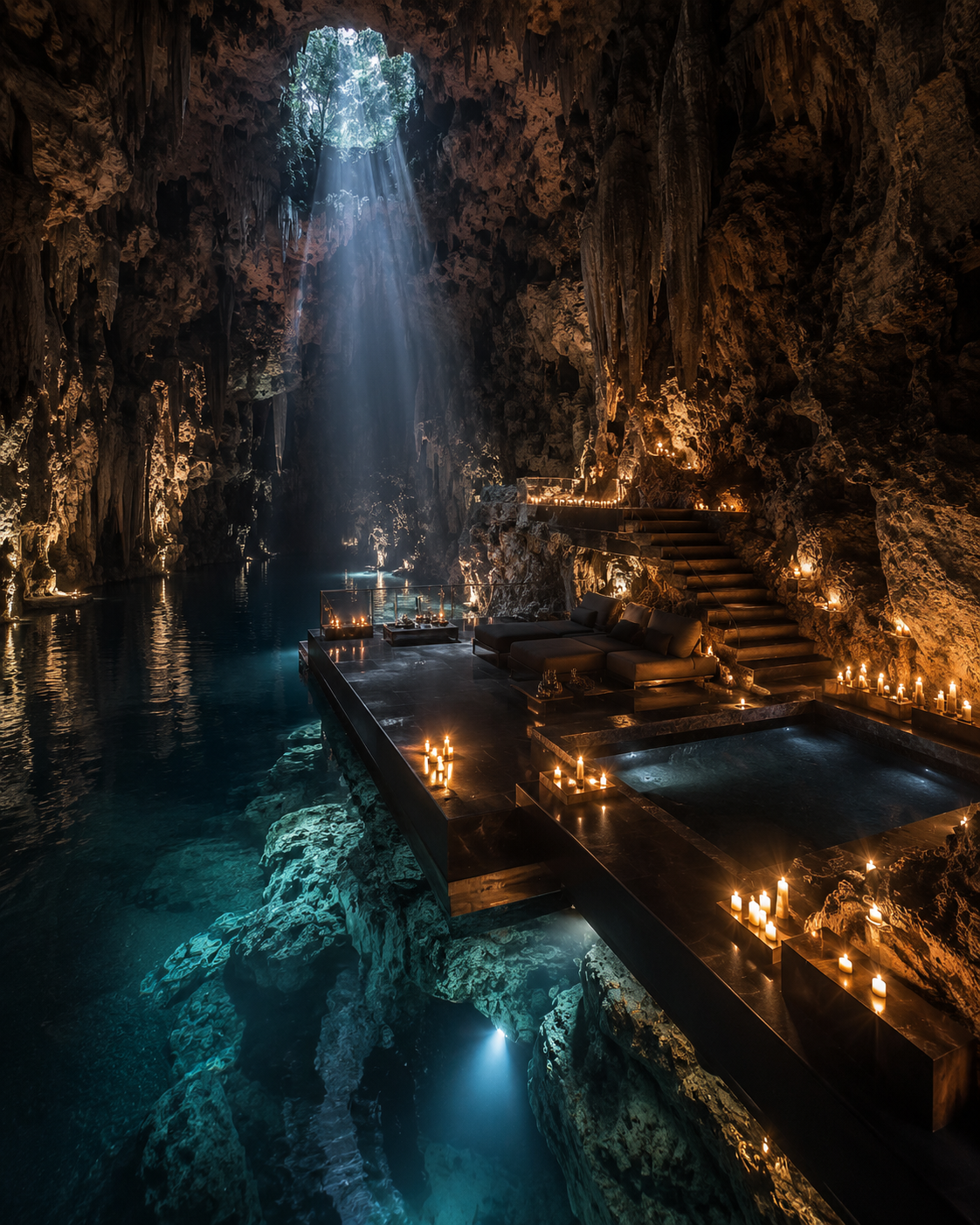 THE DAILY DROP: The Cenote Void (The Subterranean Sanctuary)