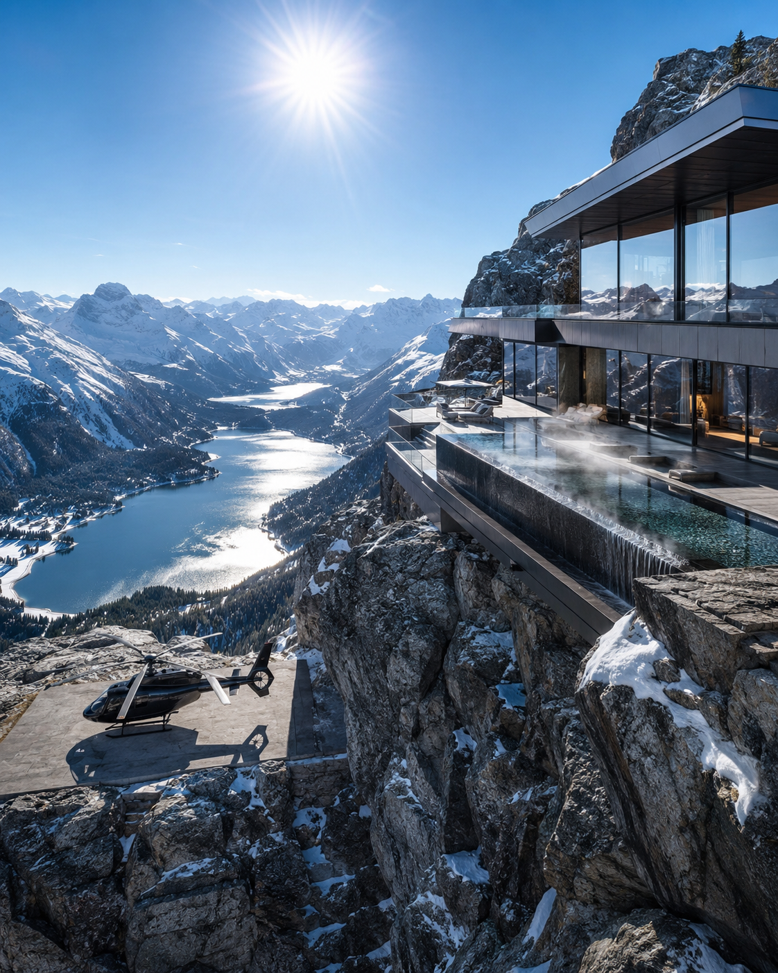 THE DAILY DROP: The Engadin Monolith (The Swiss Alpine Sanctuary)