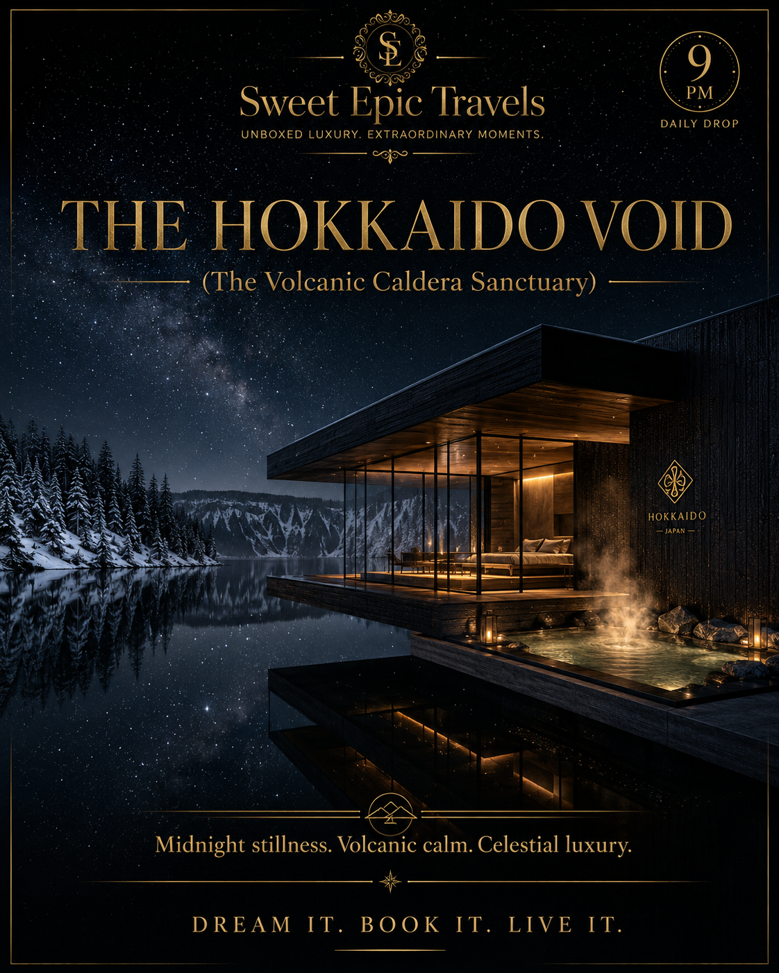 THE DAILY DROP: The Hokkaido Void (The Volcanic Caldera Sanctuary)